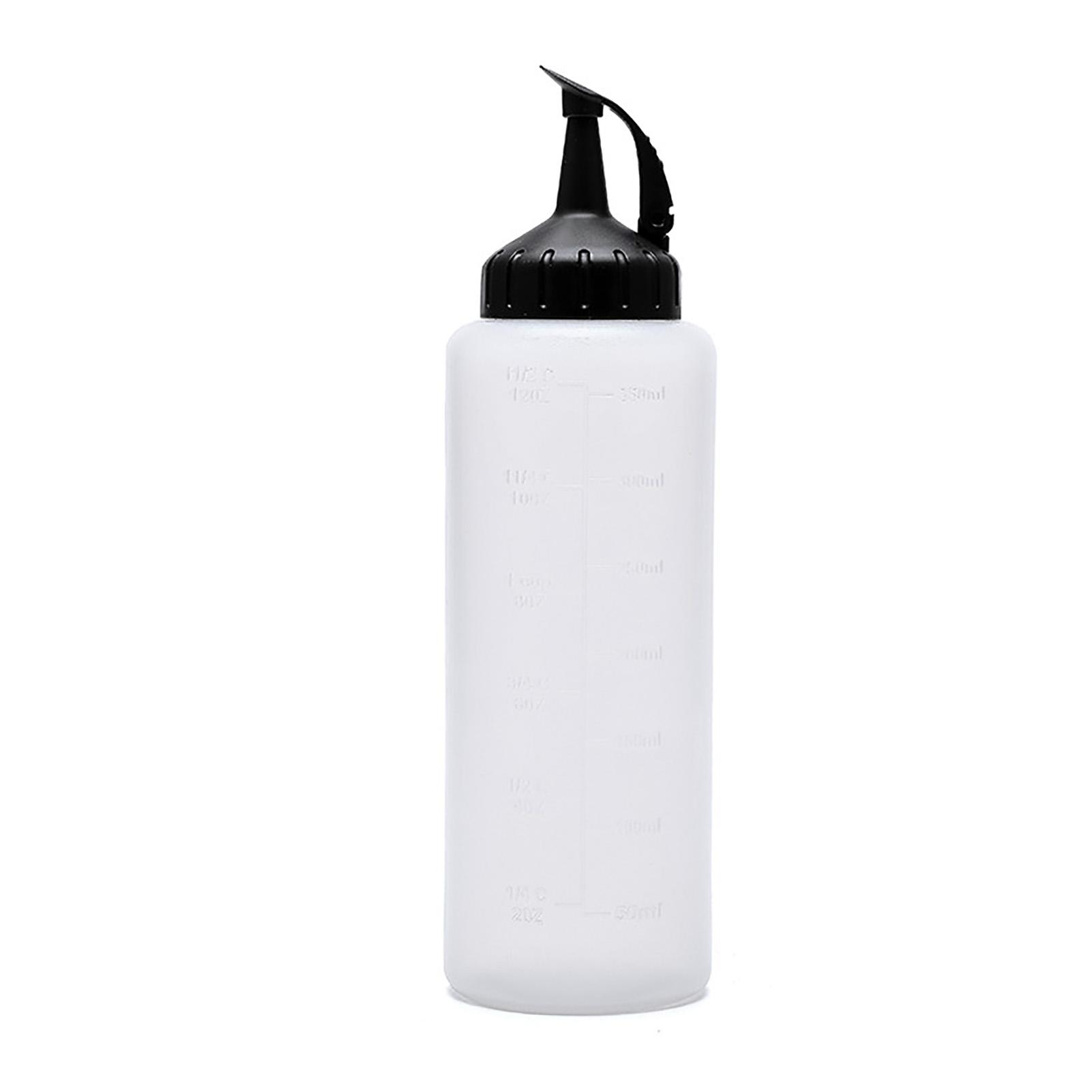 350ml Squeeze Oil Dispenser Bottle with Measuring Scale Large Caliber Translucent Leakproof Empty
350ml Squeeze Oil Dispenser Bottle with Measuring Scale Large Caliber Translucent Leakproof Empty