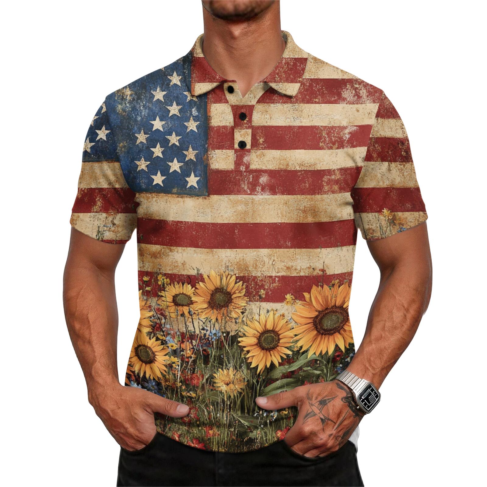 Men s casual loose-fitting fashionable flag-patterned printed short-sleeved T-shirt top XL жовтий
Men s casual loose-fitting fashionable flag-patterned printed short-sleeved T-shirt top XL жовтий