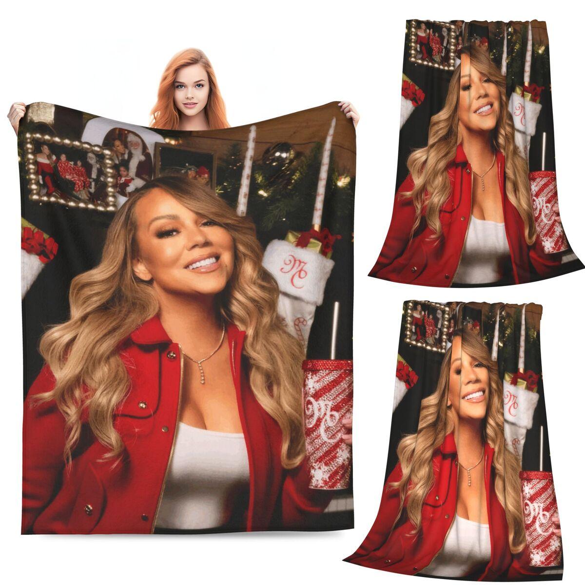 Mariah Carey Singer Christmas Gift Blanket Soft Warm Flannel Throw Blanket Plush for Bed Living room Picnic Travel Home Couch 80x120cm
Mariah Carey Singer Christmas Gift Blanket Soft Warm Flannel Throw Blanket Plush for Bed Living room Picnic Travel Home Couch 80x120cm