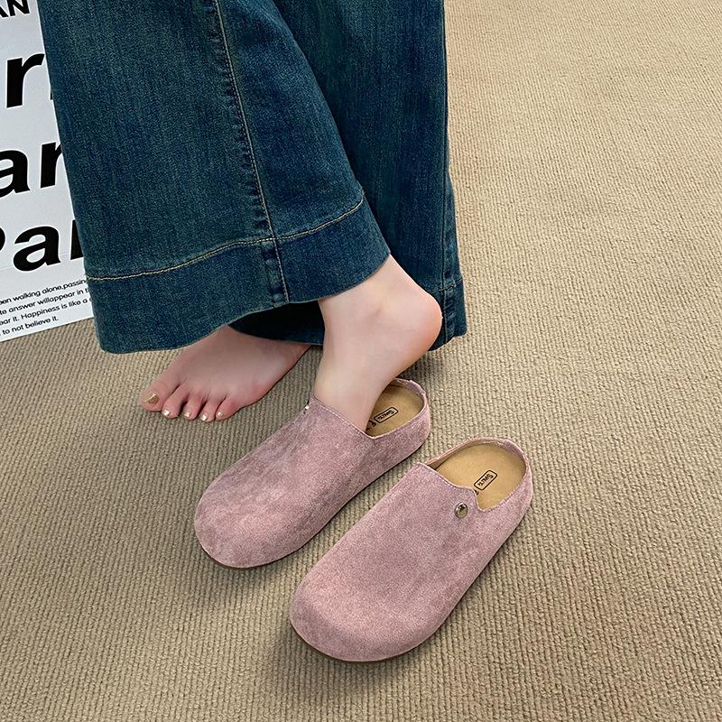 Baotou half slippers women s outer wear 2025 spring new thick-soled one-pedal thick-soled lazy slippers casual Boken shoes 35 розовый
Baotou half slippers women s outer wear 2025 spring new thick-soled one-pedal thick-soled lazy slippers casual Boken shoes 35 розовый