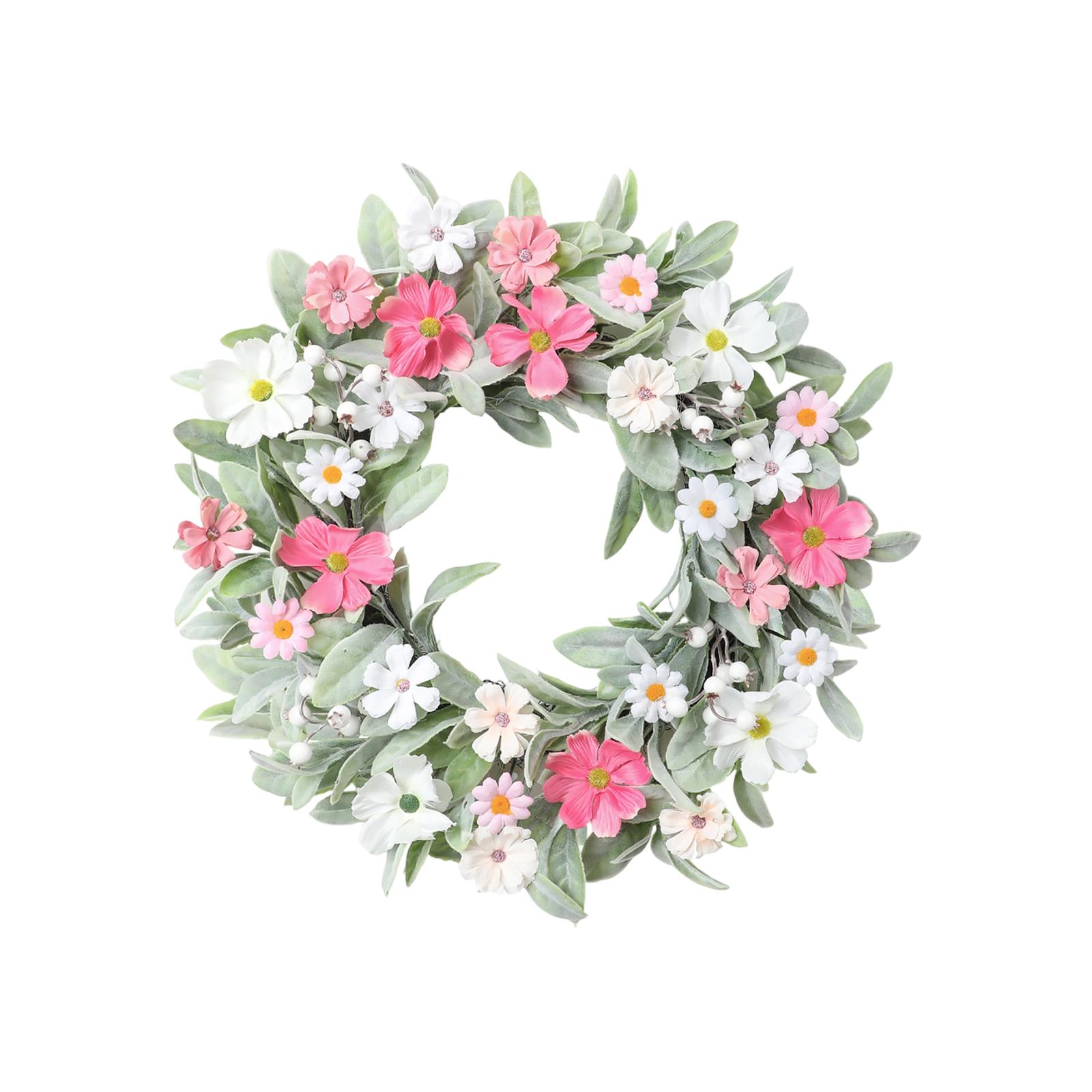 3D 45cm Easter Wreath Leaves, And Chrysanthemums - A Wall Decoration For The Entrance. One Size
3D 45cm Easter Wreath Leaves, And Chrysanthemums - A Wall Decoration For The Entrance. One Size