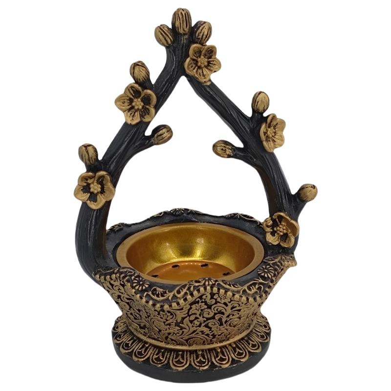 Elegant Brown Ceramic Censers, Decorative Aromatherapy Incenses Burners Holder for Relaxation and Meditations 1
Elegant Brown Ceramic Censers, Decorative Aromatherapy Incenses Burners Holder for Relaxation and Meditations 1