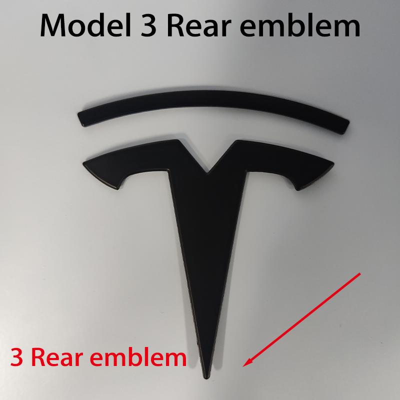 For Tesla Model 3 Y - Gloss Black Metal Front or Rear Emblem Badge | Trunk & Hood Logo Replacement Stickers
For Tesla Model 3 Y - Gloss Black Metal Front or Rear Emblem Badge | Trunk & Hood Logo Replacement Stickers