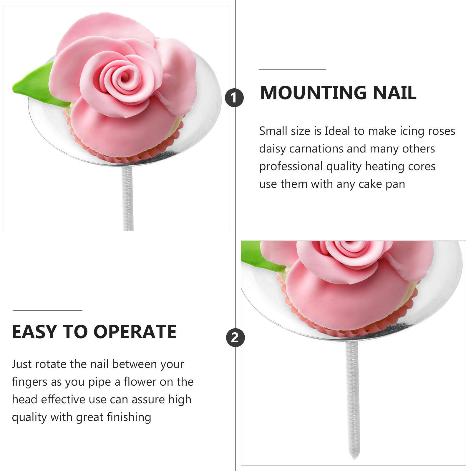4 Pcs Cake Decorating Set Cupcake Too Flower Nails Manicure Tools Kit Baking Heating Core серебряный
4 Pcs Cake Decorating Set Cupcake Too Flower Nails Manicure Tools Kit Baking Heating Core серебряный