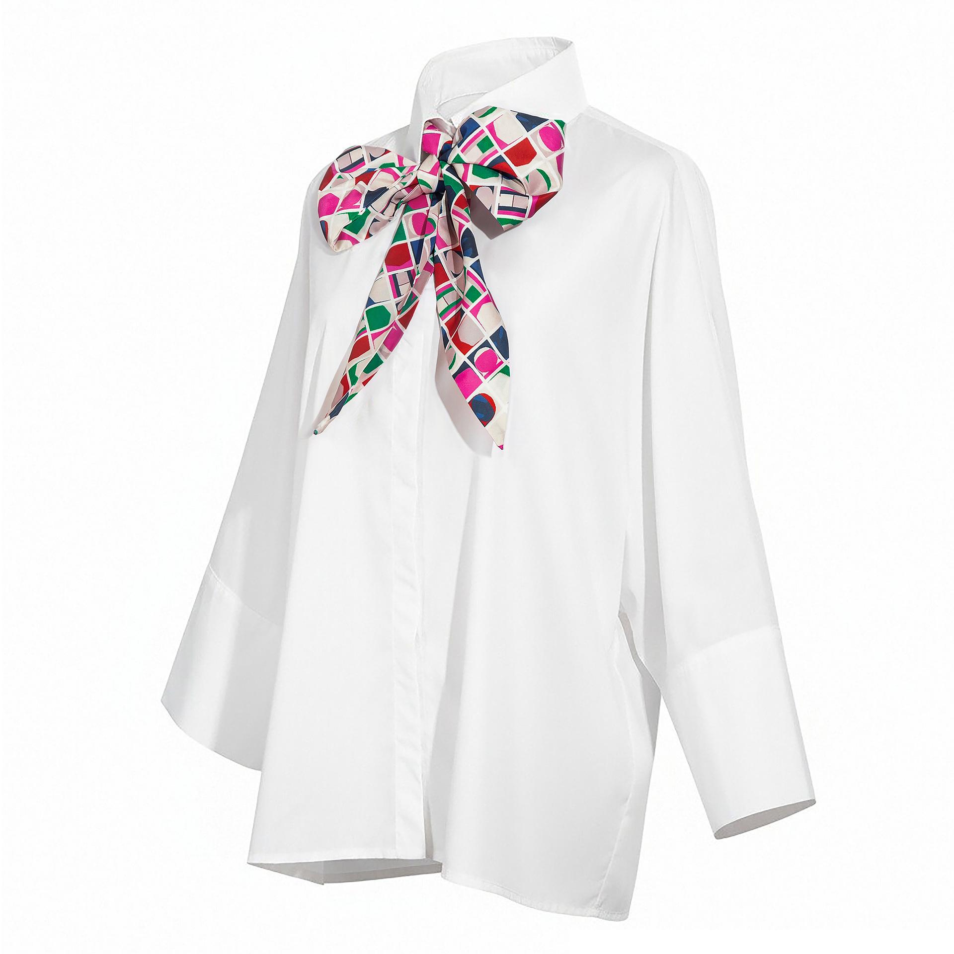 CHCH 2025 Women s Spring/Summer Professional Long Sleeve Shirt with Scarf Detail L
CHCH 2025 Women s Spring/Summer Professional Long Sleeve Shirt with Scarf Detail L