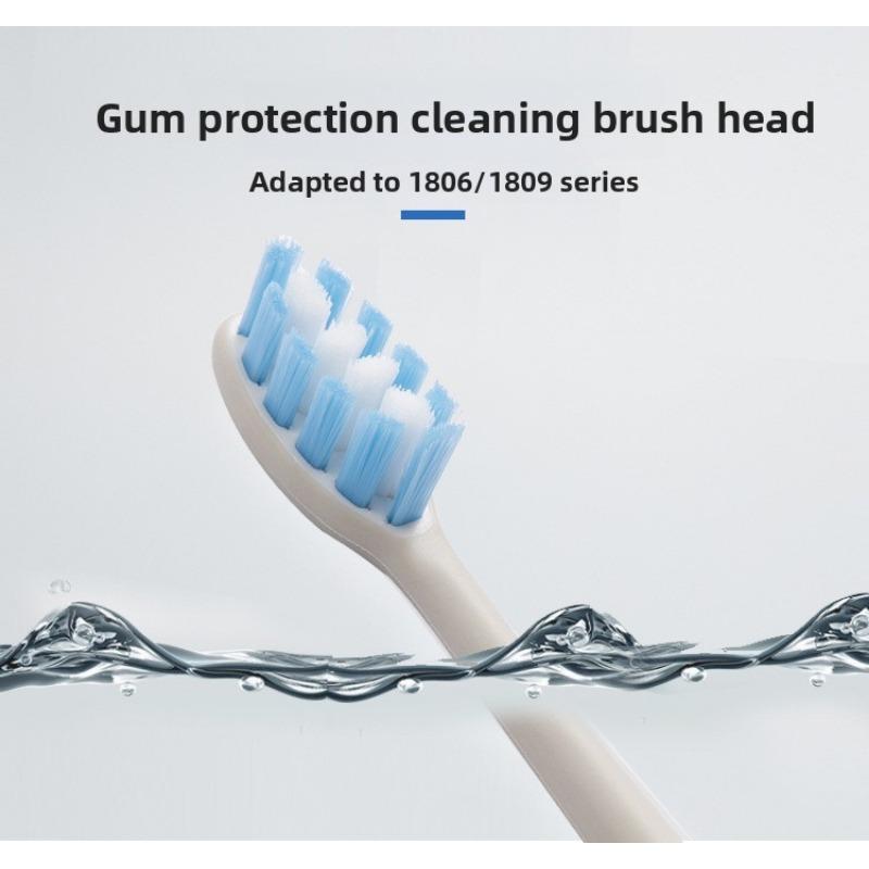 Electric Toothbrush Brush Head Glue Soft Bristle Brush Head Suitable for 1806 Professional Version Fresh Gum Care Portable
Electric Toothbrush Brush Head Glue Soft Bristle Brush Head Suitable for 1806 Professional Version Fresh Gum Care Portable
