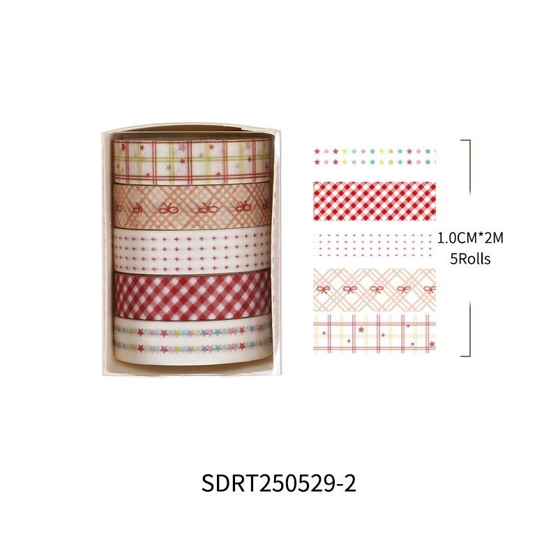 5pcs/lot Cherry Star Style Decorative Tape Cute Cartoon Creative Washi Tape School Stationery
5pcs/lot Cherry Star Style Decorative Tape Cute Cartoon Creative Washi Tape School Stationery