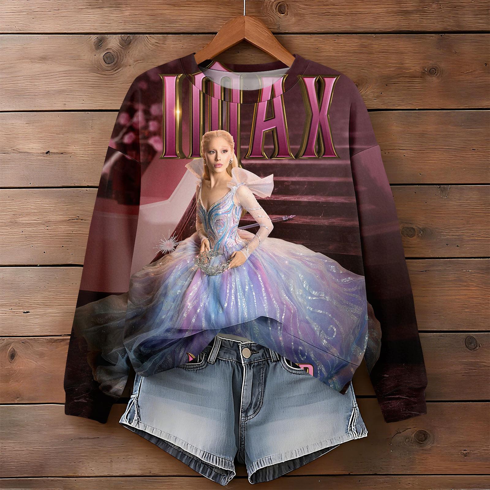 Женский повседневный пуловер с круглым вырезом и длинным рукавом с принтом ко Дню святого Валентина XL
Женский повседневный пуловер с круглым вырезом и длинным рукавом с принтом ко Дню святого Валентина XL