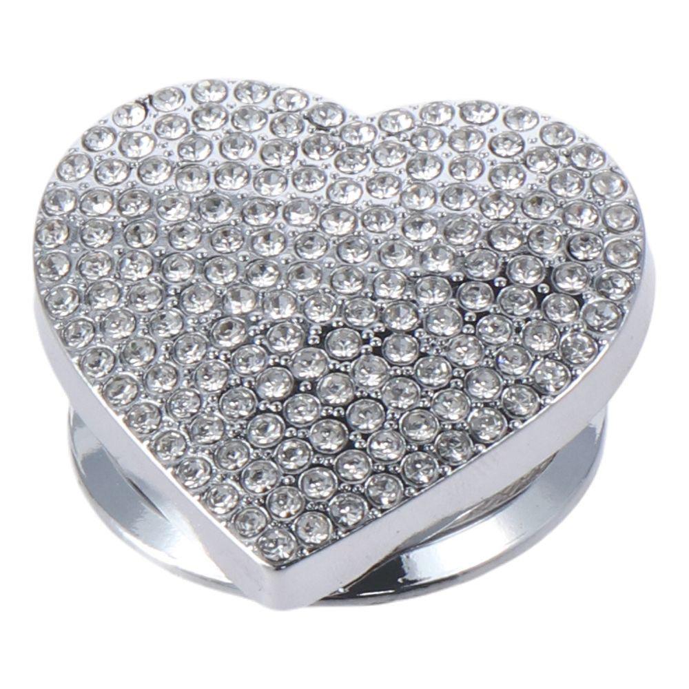 Rhinestone Car Engine Start Button Cover 1.75inch White Heart-Shaped Push Start Button Ring Heart Style Car Ignition Button срібний
Rhinestone Car Engine Start Button Cover 1.75inch White Heart-Shaped Push Start Button Ring Heart Style Car Ignition Button срібний