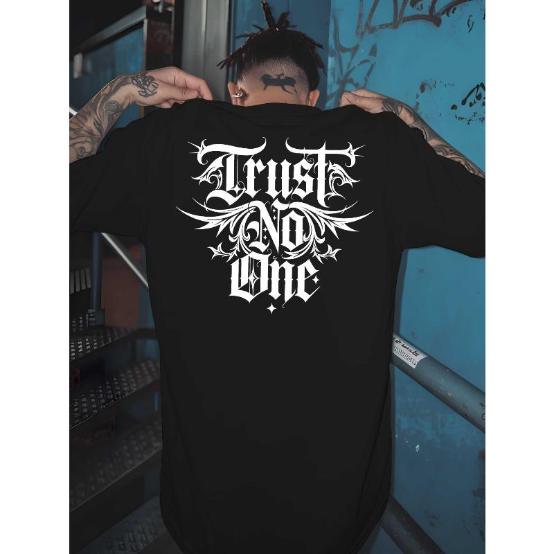Trust No One Men S T-Shirts Versatile Round Neck Back Printed T-Shirt Shirt, Suitable for Basketball, a Must-Have Men S Summer Outfit in The Gym 2XL чёрный
Trust No One Men S T-Shirts Versatile Round Neck Back Printed T-Shirt Shirt, Suitable for Basketball, a Must-Have Men S Summer Outfit in The Gym 2XL чёрный