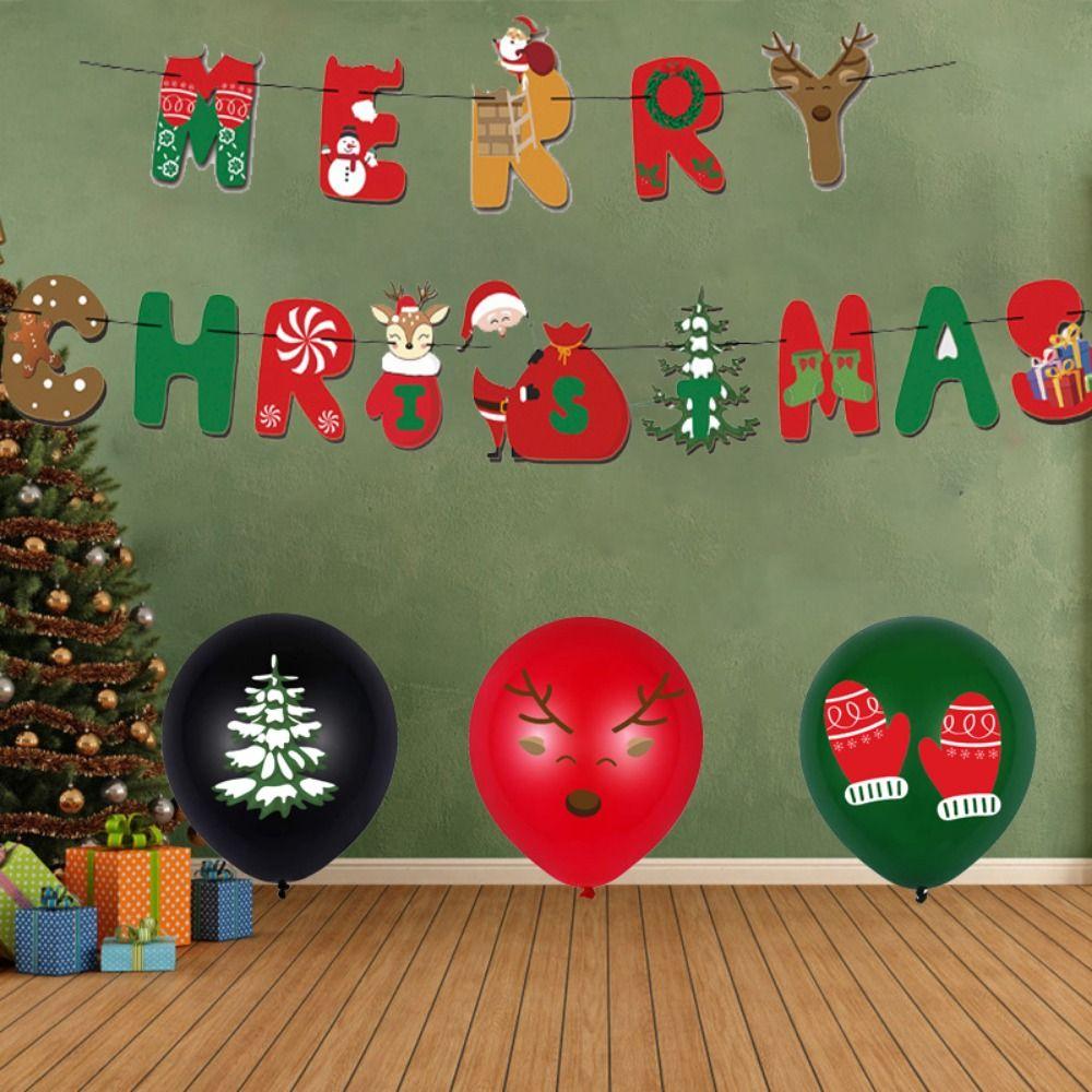 Decorative Merry Christmas Flag Balloons Christmas Tree Xmas Cake Flag Festival Decoration B
Decorative Merry Christmas Flag Balloons Christmas Tree Xmas Cake Flag Festival Decoration B