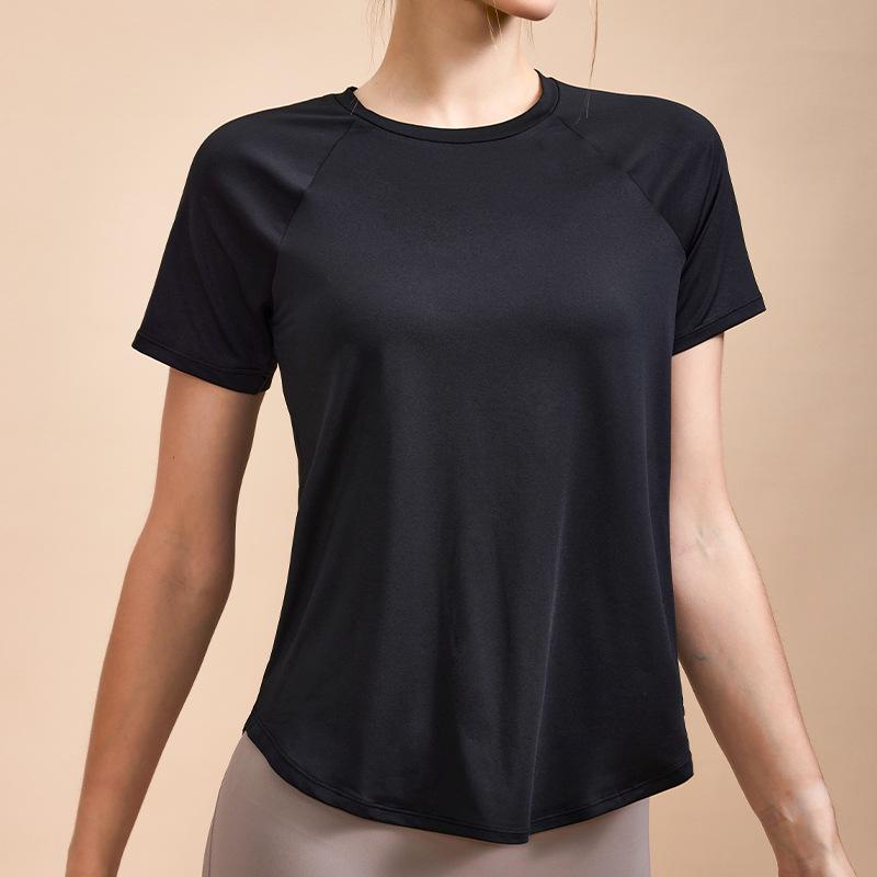 Женская быстросохнущая свободная футболка для йоги и бега - весна/лето Extra Large чёрный
Женская быстросохнущая свободная футболка для йоги и бега - весна/лето Extra Large чёрный