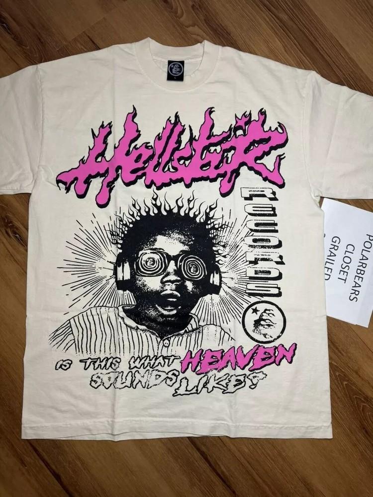 Hellstar Sounds Like Heaven Белая футболка унисекс с коротким рукавом Репринт S-4XL Футболка унисекс XXL
Hellstar Sounds Like Heaven Белая футболка унисекс с коротким рукавом Репринт S-4XL Футболка унисекс XXL