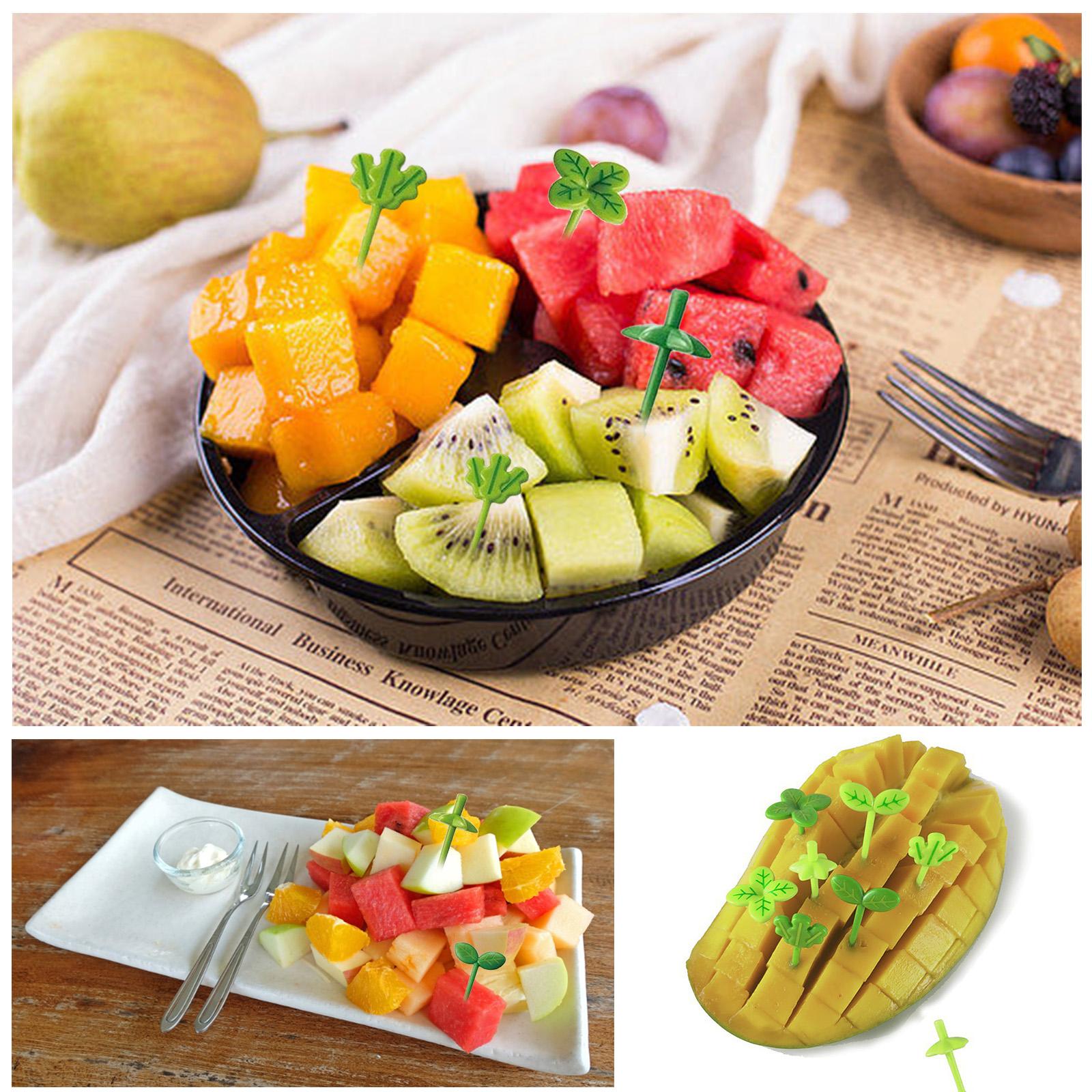 10pcs Fruit Fork Toothpick Four-leaf Clover Party Dessert Salad Stick Decoration Lunch Box Bento Food Picks Holiday Decor
10pcs Fruit Fork Toothpick Four-leaf Clover Party Dessert Salad Stick Decoration Lunch Box Bento Food Picks Holiday Decor