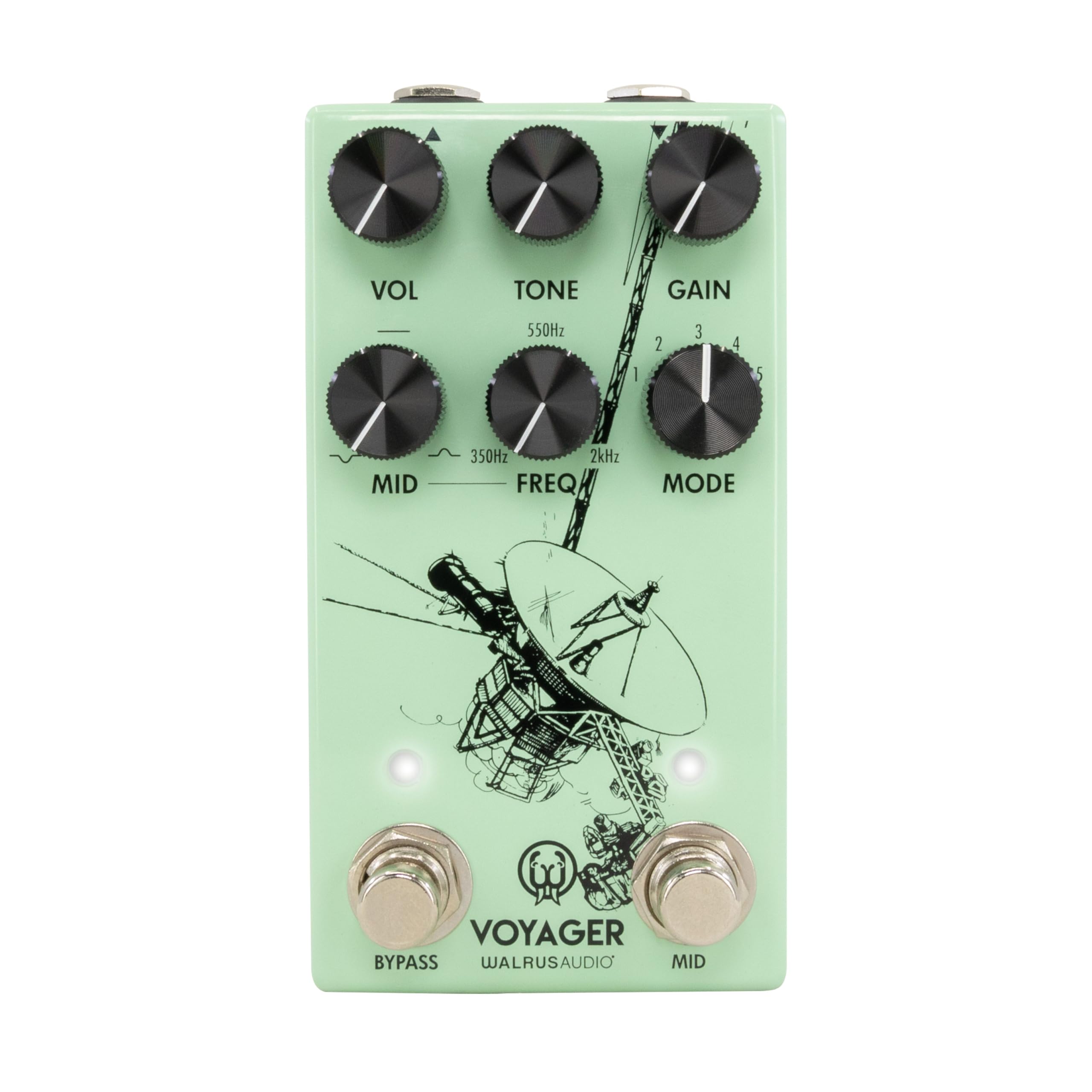 WALRUS AUDIO Voyager MKII Seafoam Green Preamp/Overdrive Preamp/Overdrive WAL-VOY/MK2
WALRUS AUDIO Voyager MKII Seafoam Green Preamp/Overdrive Preamp/Overdrive WAL-VOY/MK2
