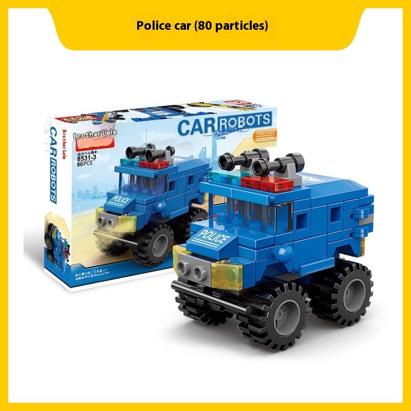 Грузовик Строительные блоки Машина Робот Деформация Мелкие частицы Детские развивающие игрушки для сборки
Грузовик Строительные блоки Машина Робот Деформация Мелкие частицы Детские развивающие игрушки для сборки