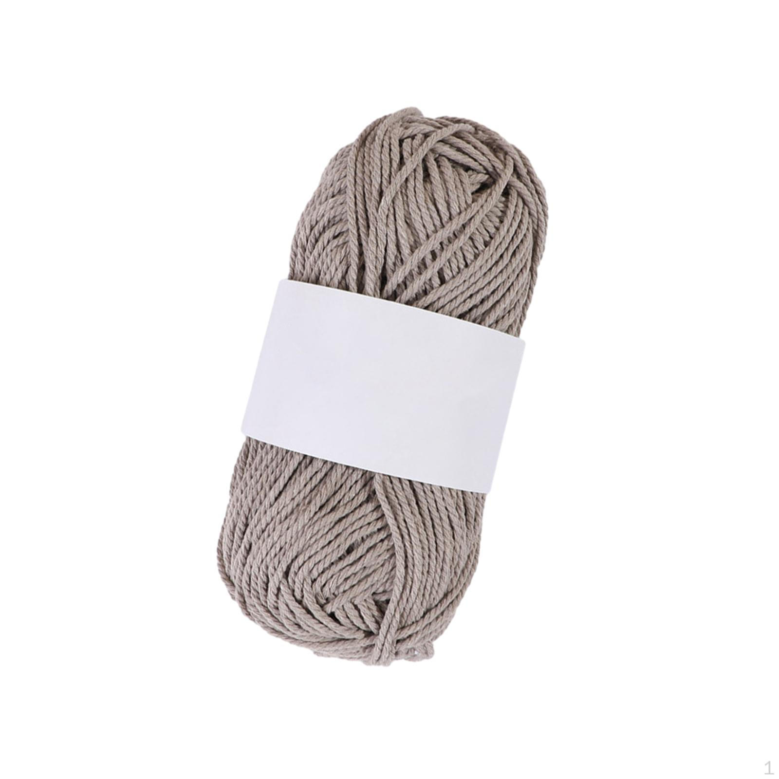 Knitting Yarn Crochet Thread Hand Women, Polyester Yarn, for Projects сірий
Knitting Yarn Crochet Thread Hand Women, Polyester Yarn, for Projects сірий