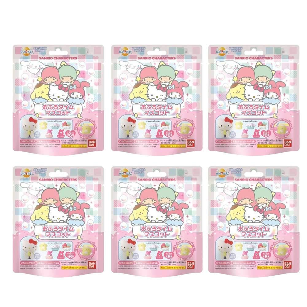 BANDAI Bikkura Egg Sanrio All Stars Mascot Figure Набор солей для ванны из 6 шариков для ванны
BANDAI Bikkura Egg Sanrio All Stars Mascot Figure Набор солей для ванны из 6 шариков для ванны