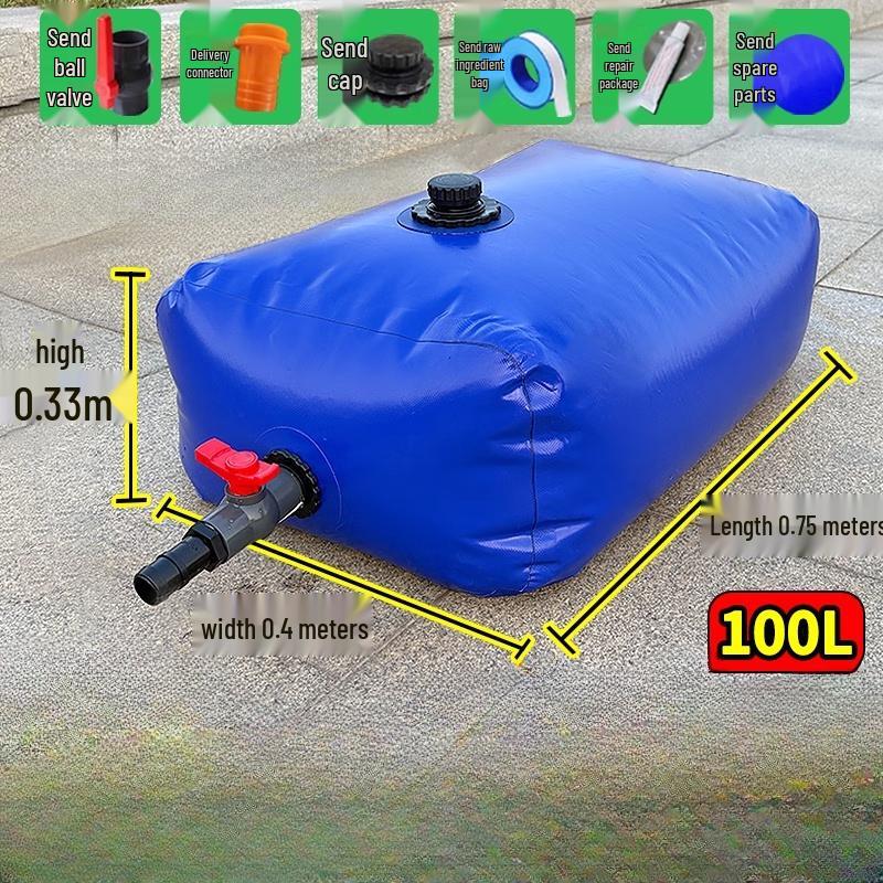 Vehicle Flexible Water Storage Tank 100 Liters
Vehicle Flexible Water Storage Tank 100 Liters
