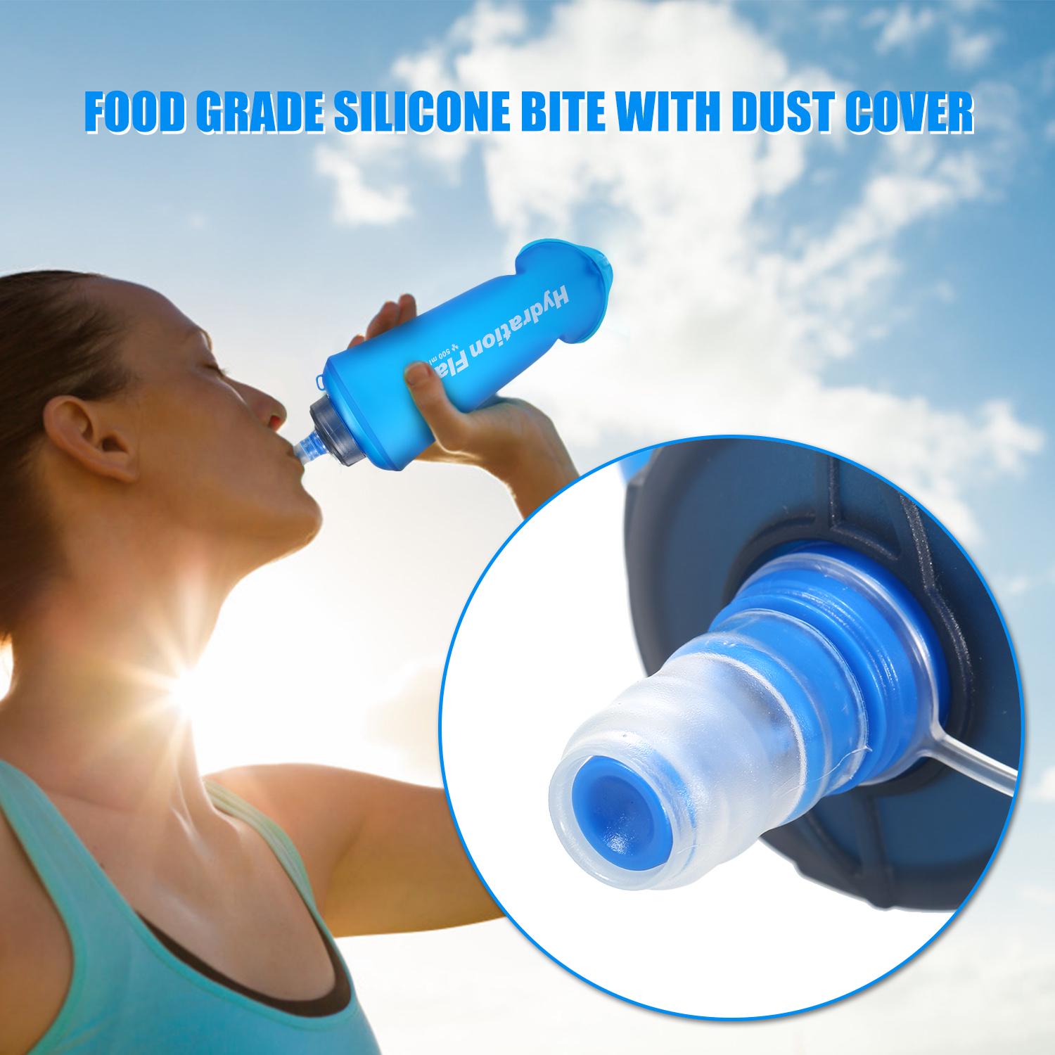 500ML Soft Collapsible TPU Water Bottle for Running Hiking Cycle Climbing синий
500ML Soft Collapsible TPU Water Bottle for Running Hiking Cycle Climbing синий