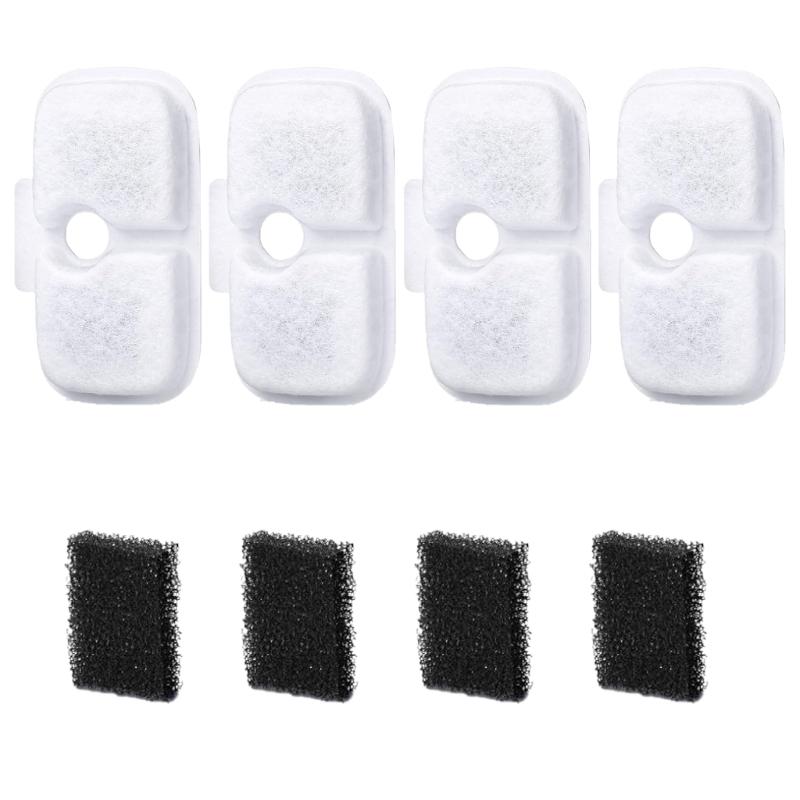 4 Pack Replacement Filters For Pet Fountain Unique Double Filtration Double Filtration Replacement
4 Pack Replacement Filters For Pet Fountain Unique Double Filtration Double Filtration Replacement