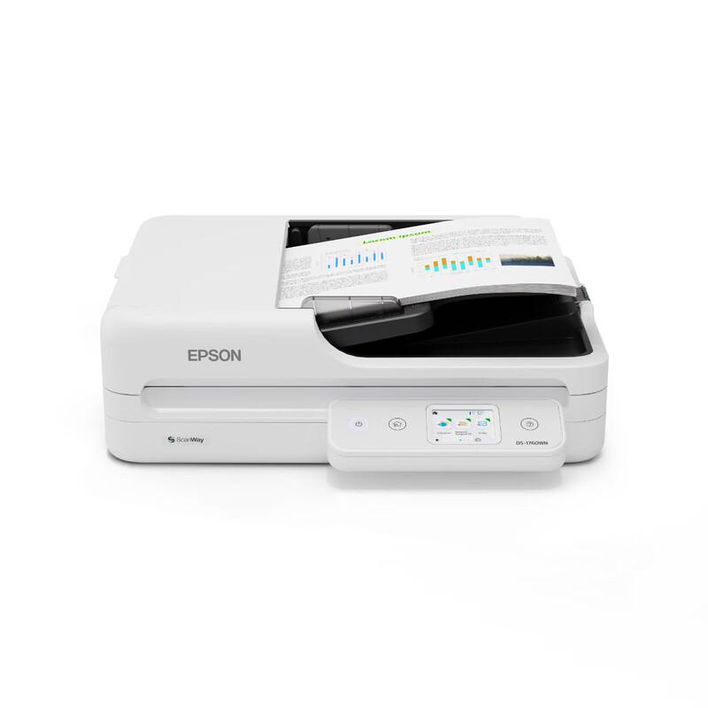Epson DS-1760WN A4 Color Document Scanner CN plug (adapter included)
Epson DS-1760WN A4 Color Document Scanner CN plug (adapter included)