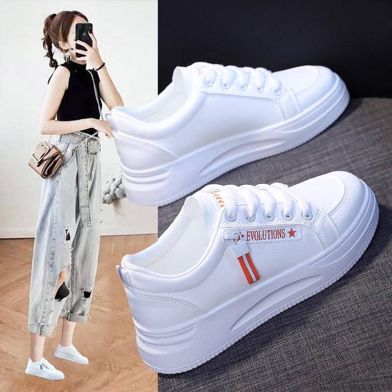 35-43 Large size spring new little white shoes female students running board shoes flat casual shoes 661 35
35-43 Large size spring new little white shoes female students running board shoes flat casual shoes 661 35