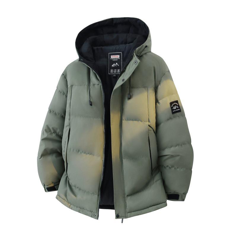 Men s Trendy Thickened Hooded Cotton Jacket - Autumn/Winter American Style S армія зелений колір
Men s Trendy Thickened Hooded Cotton Jacket - Autumn/Winter American Style S армія зелений колір