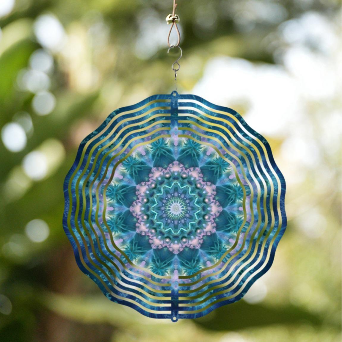 3D Mandala Flower Wind Chime Outdoor Hanging Decor for Christmas Winter Seasonal Garden Theme Durable Metal Sculpture No Batteries Needed 01A
3D Mandala Flower Wind Chime Outdoor Hanging Decor for Christmas Winter Seasonal Garden Theme Durable Metal Sculpture No Batteries Needed 01A