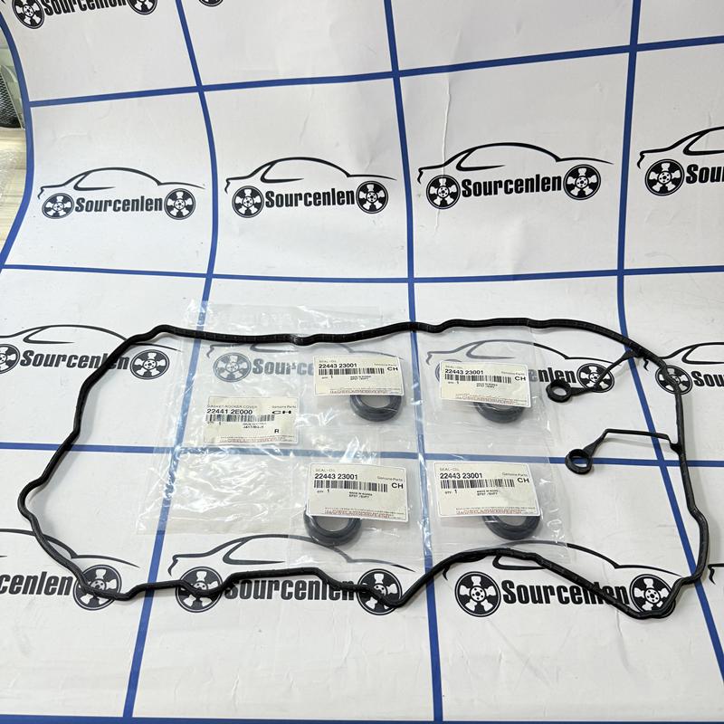 Valve Cover Gasket 224412E000 2244323001 22441-2E000 22443-23001 For Hyundai Elantra Kia Forte 2014-16 A Set
Valve Cover Gasket 224412E000 2244323001 22441-2E000 22443-23001 For Hyundai Elantra Kia Forte 2014-16 A Set
