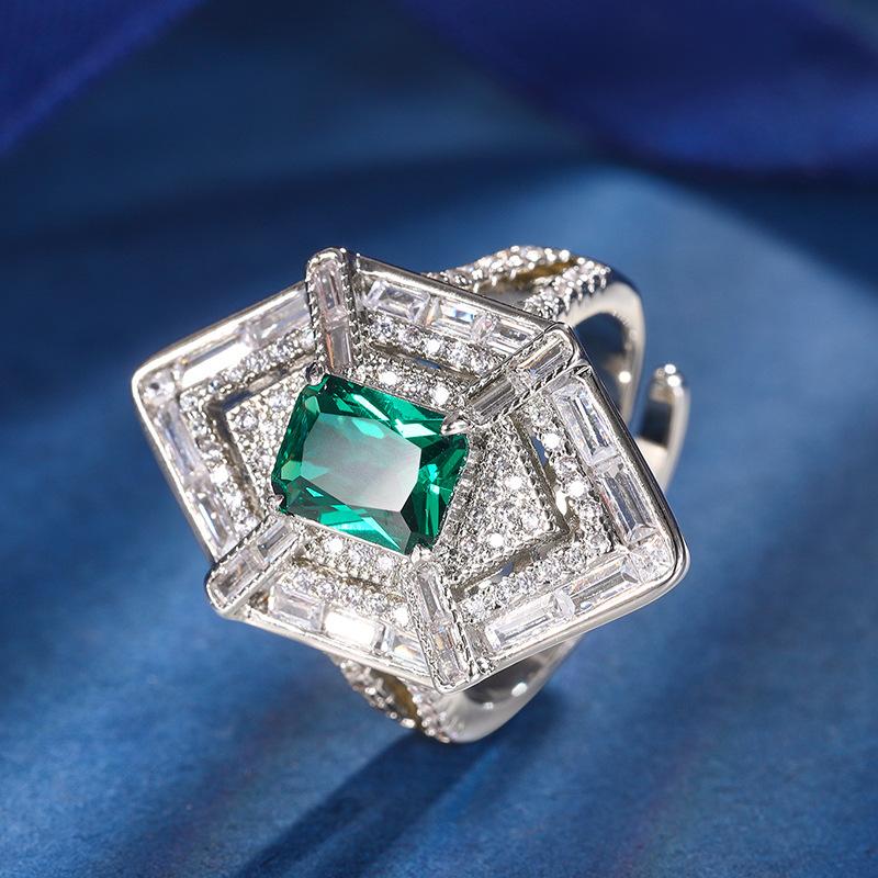 Jewelry Copper Bottom Gold-Plated Simulation Grandmother Green Temperament Set Main Stone 8 * 10-6 * 8
Jewelry Copper Bottom Gold-Plated Simulation Grandmother Green Temperament Set Main Stone 8 * 10-6 * 8