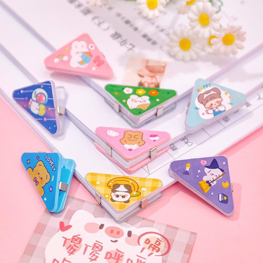 5 шт. настольный органайзер Kawaii треугольный держатель для страниц фото зажим милый книжный уголок зажим для бумаги студент
5 шт. настольный органайзер Kawaii треугольный держатель для страниц фото зажим милый книжный уголок зажим для бумаги студент