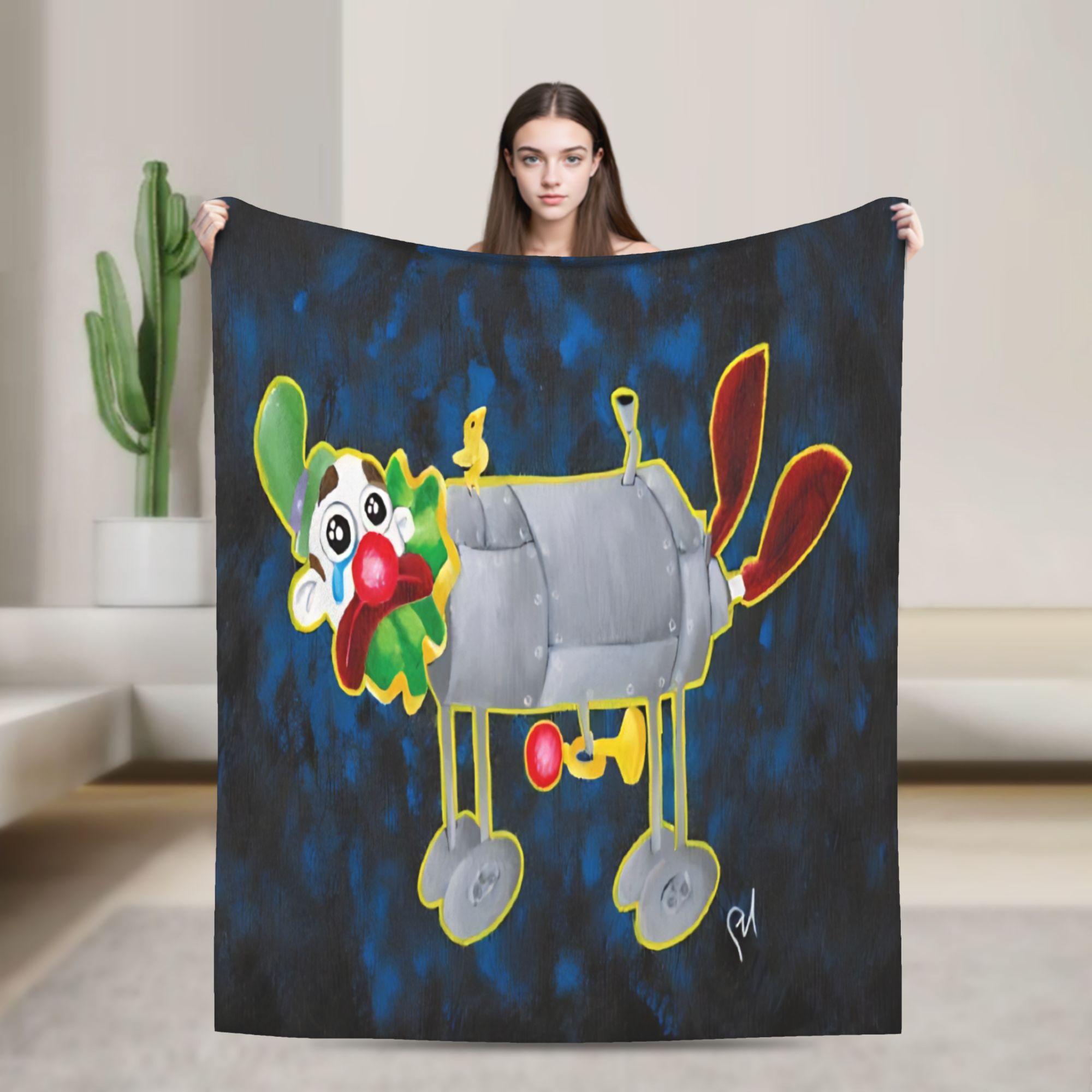 Horror Game Iron Lung Flannel Blanket Winter Soft Warm Bedding Throws for Students Outdoor Print Bedspread Sofa Bed Cover 100x150cm
Horror Game Iron Lung Flannel Blanket Winter Soft Warm Bedding Throws for Students Outdoor Print Bedspread Sofa Bed Cover 100x150cm