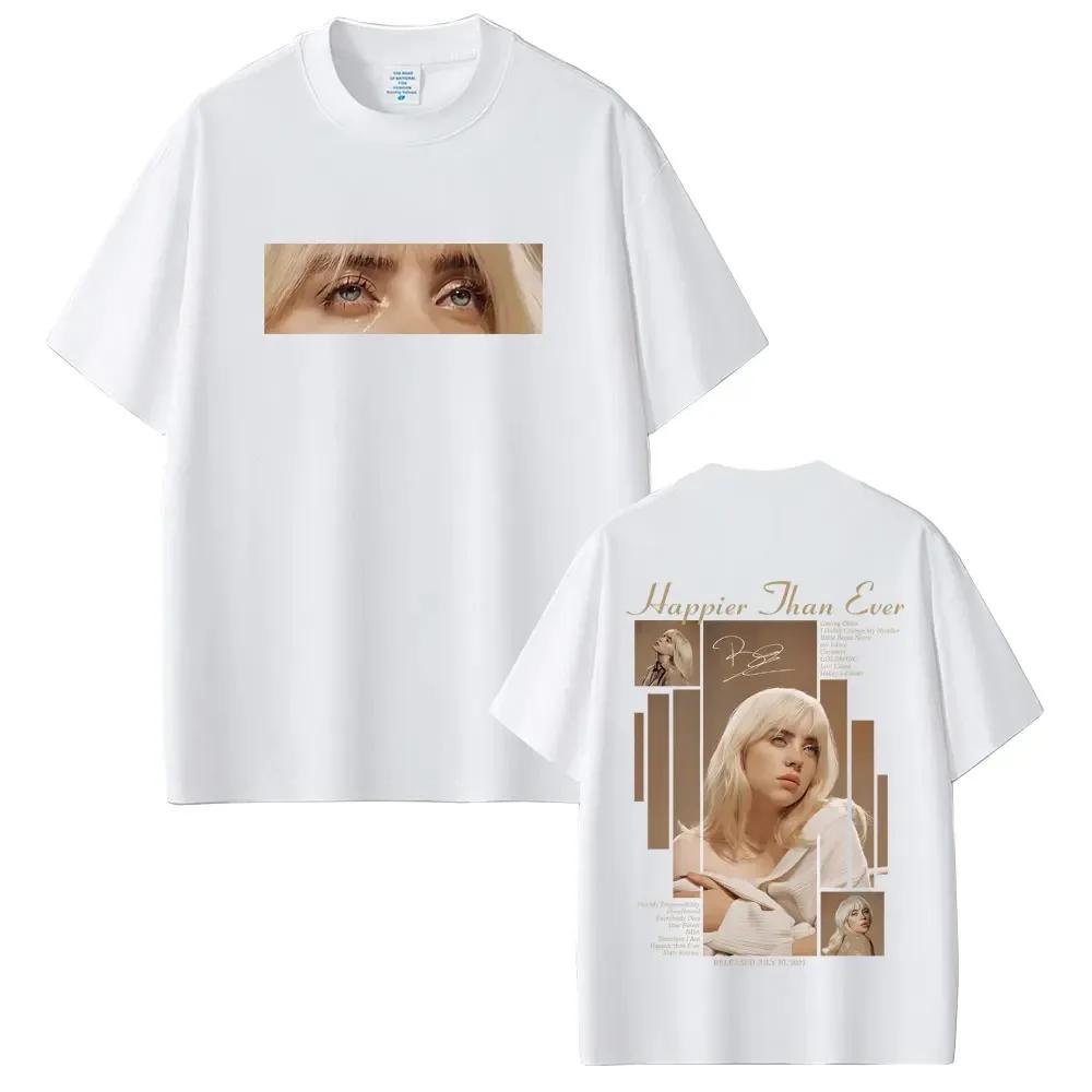 Billie Eilish _Happier Than Ever_ Theme summer 100_ Cotton Unisex T-Shirt, Rock & Jazz, Hip Hop Loose Street Style unisex 4XL
Billie Eilish _Happier Than Ever_ Theme summer 100_ Cotton Unisex T-Shirt, Rock & Jazz, Hip Hop Loose Street Style unisex 4XL