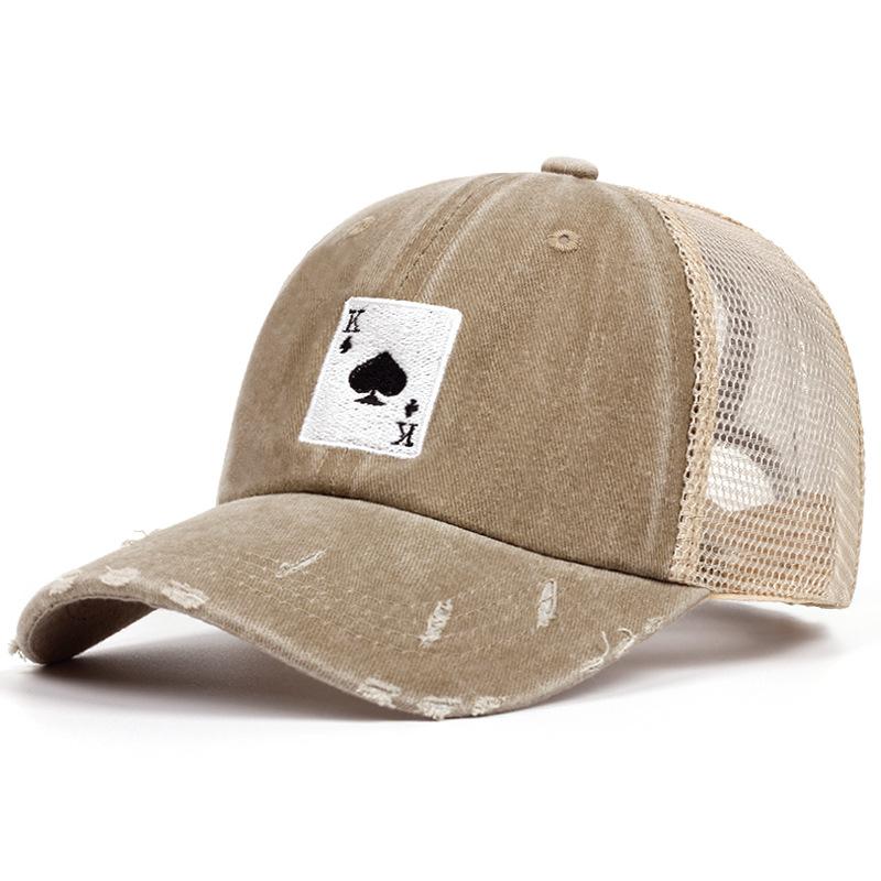 1pc Summer Breathable Mesh Baseball Cap for Men Women,Play Card Peach Heart K Embroidery Hip-hop Driver Cap Adjustable Visor Hat Adjustable хаки
1pc Summer Breathable Mesh Baseball Cap for Men Women,Play Card Peach Heart K Embroidery Hip-hop Driver Cap Adjustable Visor Hat Adjustable хаки