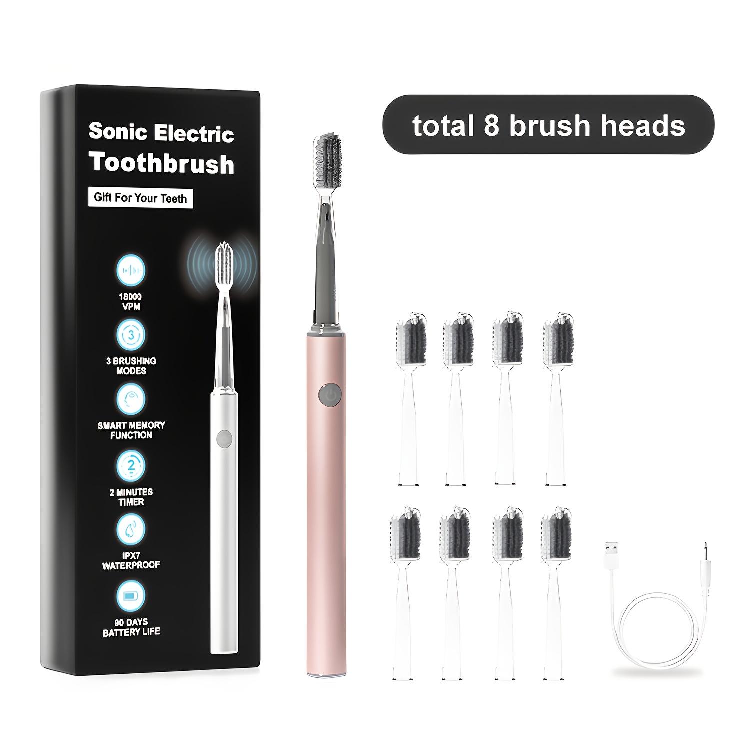 Electric Toothbrush Rechargeable Ultrasonic Dental Brush Smart Waterproof Oral Toothbrushs Portable Fully Automatic Adults Brush рожевий
Electric Toothbrush Rechargeable Ultrasonic Dental Brush Smart Waterproof Oral Toothbrushs Portable Fully Automatic Adults Brush рожевий
