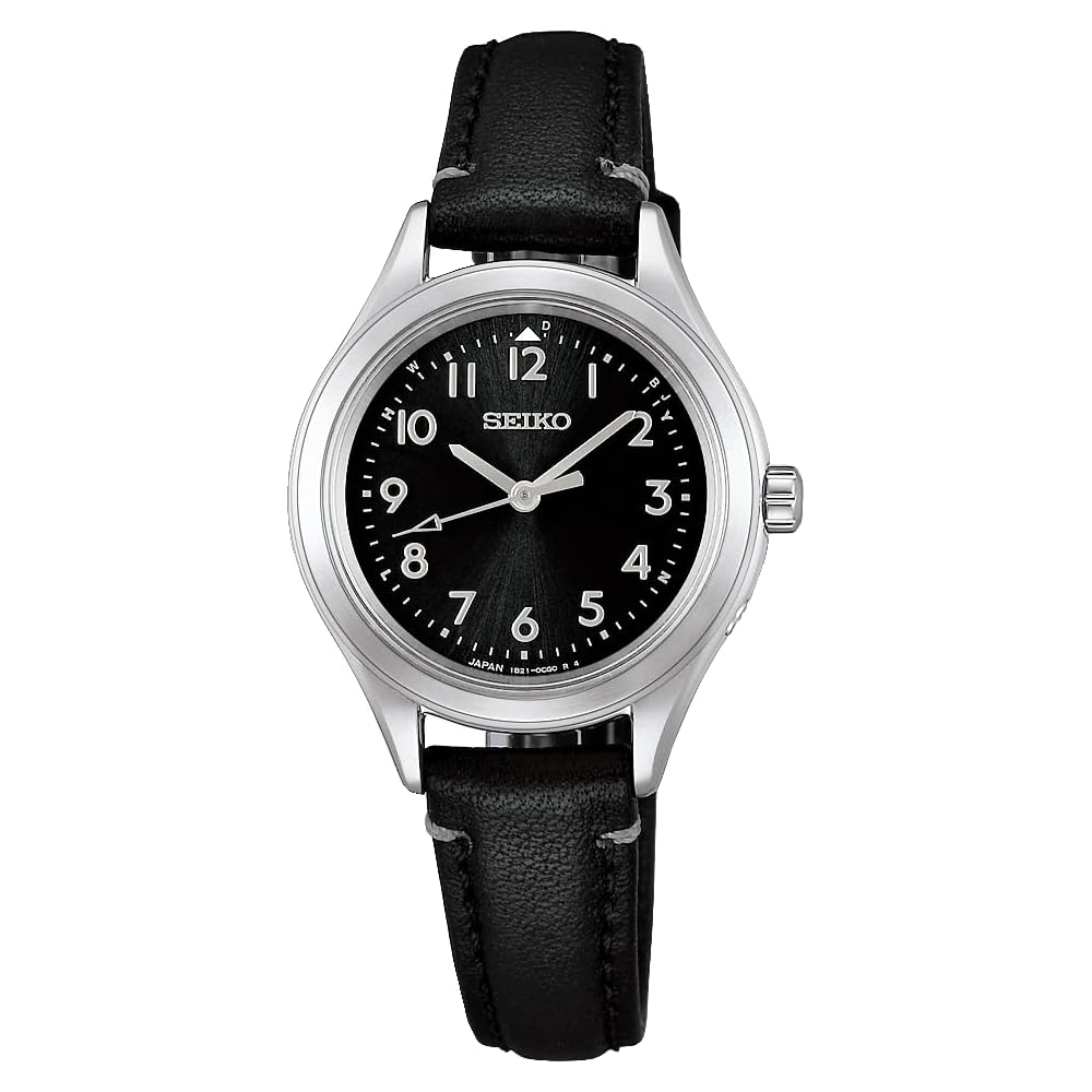 Seiko Selection SSDY053 Women s Solar Radio-Controlled Watch Sapphire Glass Black Dial Leather Strap Stainless Steel
Seiko Selection SSDY053 Women s Solar Radio-Controlled Watch Sapphire Glass Black Dial Leather Strap Stainless Steel