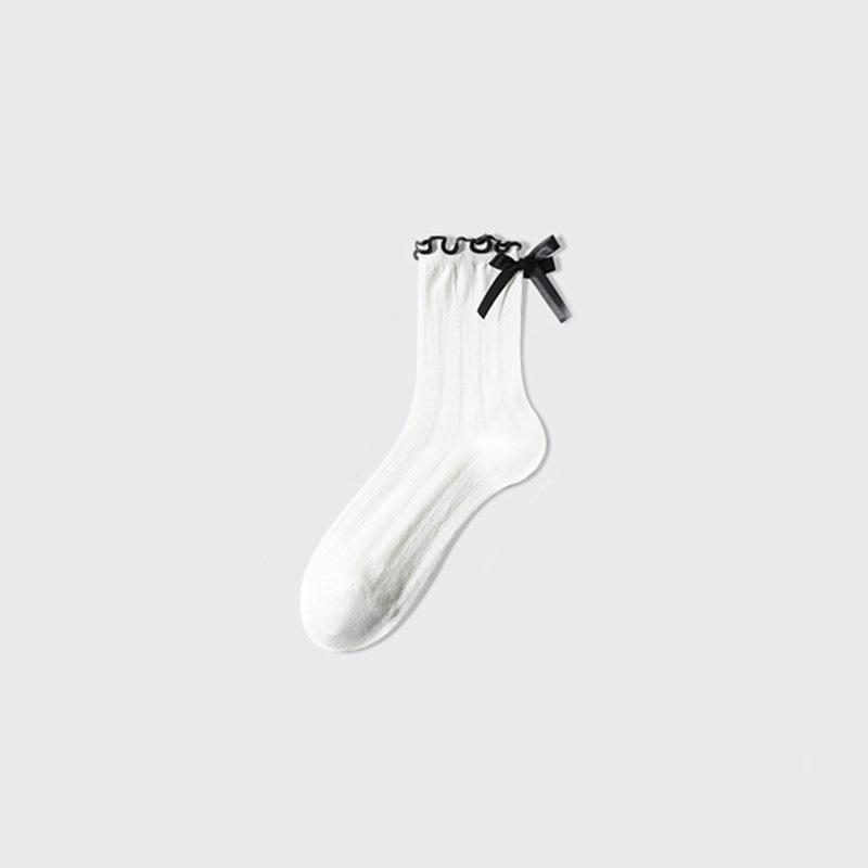 Women s Cute Japanese JK Bow Pile Socks - Wood Ear Edge, Deodorant & Sweat-Absorbent, Thin Summer Style. One Size Fungus Lace/Bowknot білий
Women s Cute Japanese JK Bow Pile Socks - Wood Ear Edge, Deodorant & Sweat-Absorbent, Thin Summer Style. One Size Fungus Lace/Bowknot білий