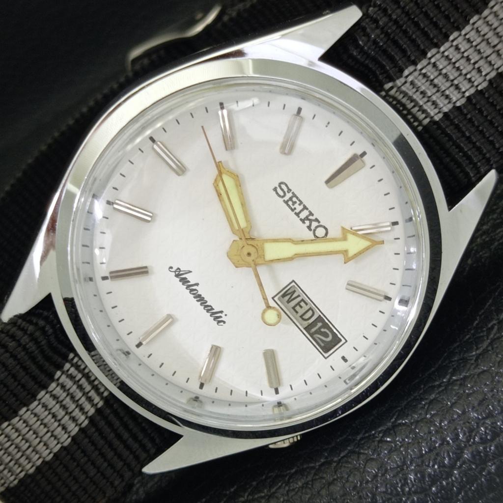 ВОССТАНОВЛЕННЫЕ ВИНТАЖНЫЕ МУЖСКИЕ ЧАСЫ SEIKO AUTOMATIC 6119C JAPAN С БЕЛЫМ ЦИФЕРБЛАТОМ a434333-2 R120-a434333
ВОССТАНОВЛЕННЫЕ ВИНТАЖНЫЕ МУЖСКИЕ ЧАСЫ SEIKO AUTOMATIC 6119C JAPAN С БЕЛЫМ ЦИФЕРБЛАТОМ a434333-2 R120-a434333