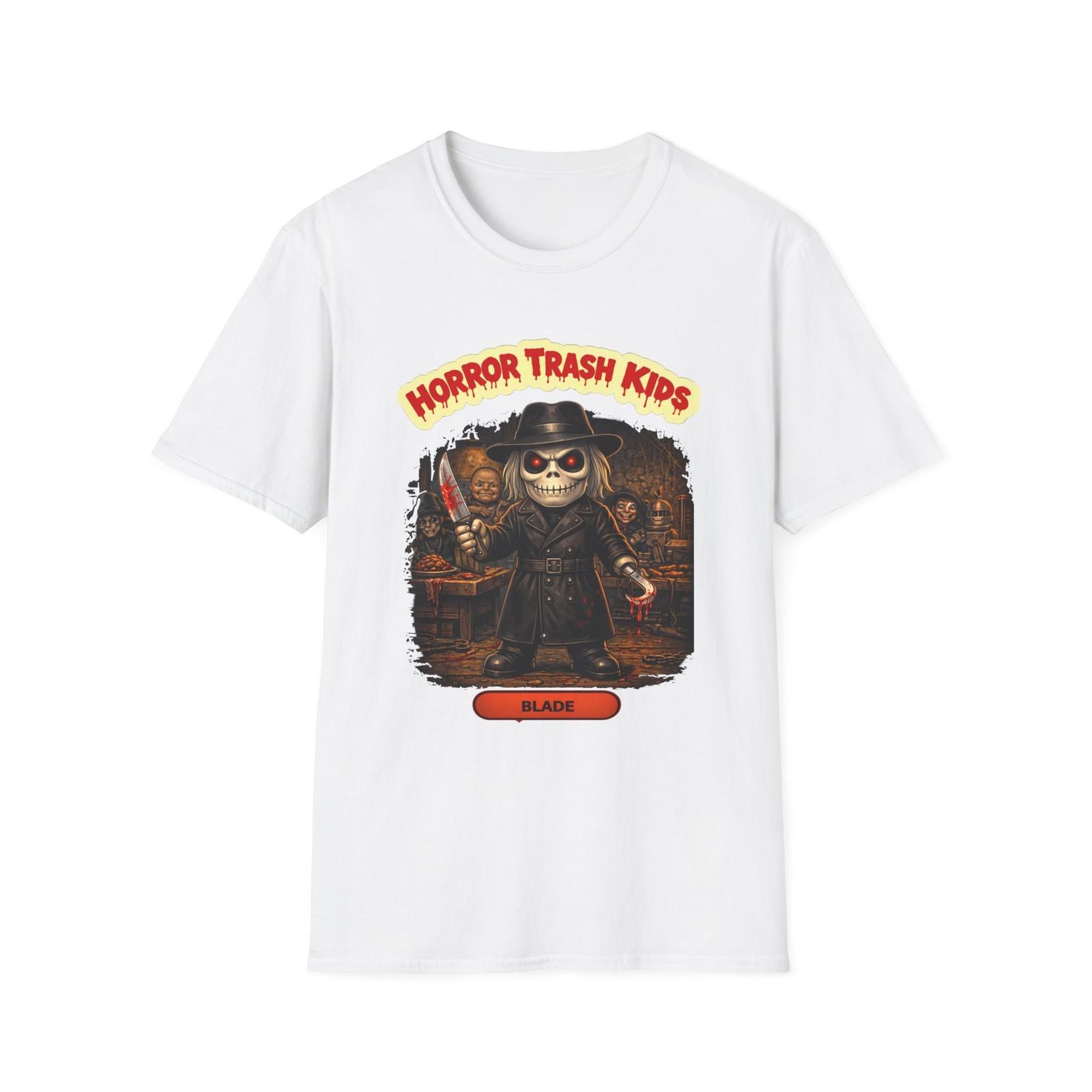 Horror Trash Kids Blade Puppet Master T-Shirt | Retro Horror Character Tee 5XL різнокольоровий
Horror Trash Kids Blade Puppet Master T-Shirt | Retro Horror Character Tee 5XL різнокольоровий