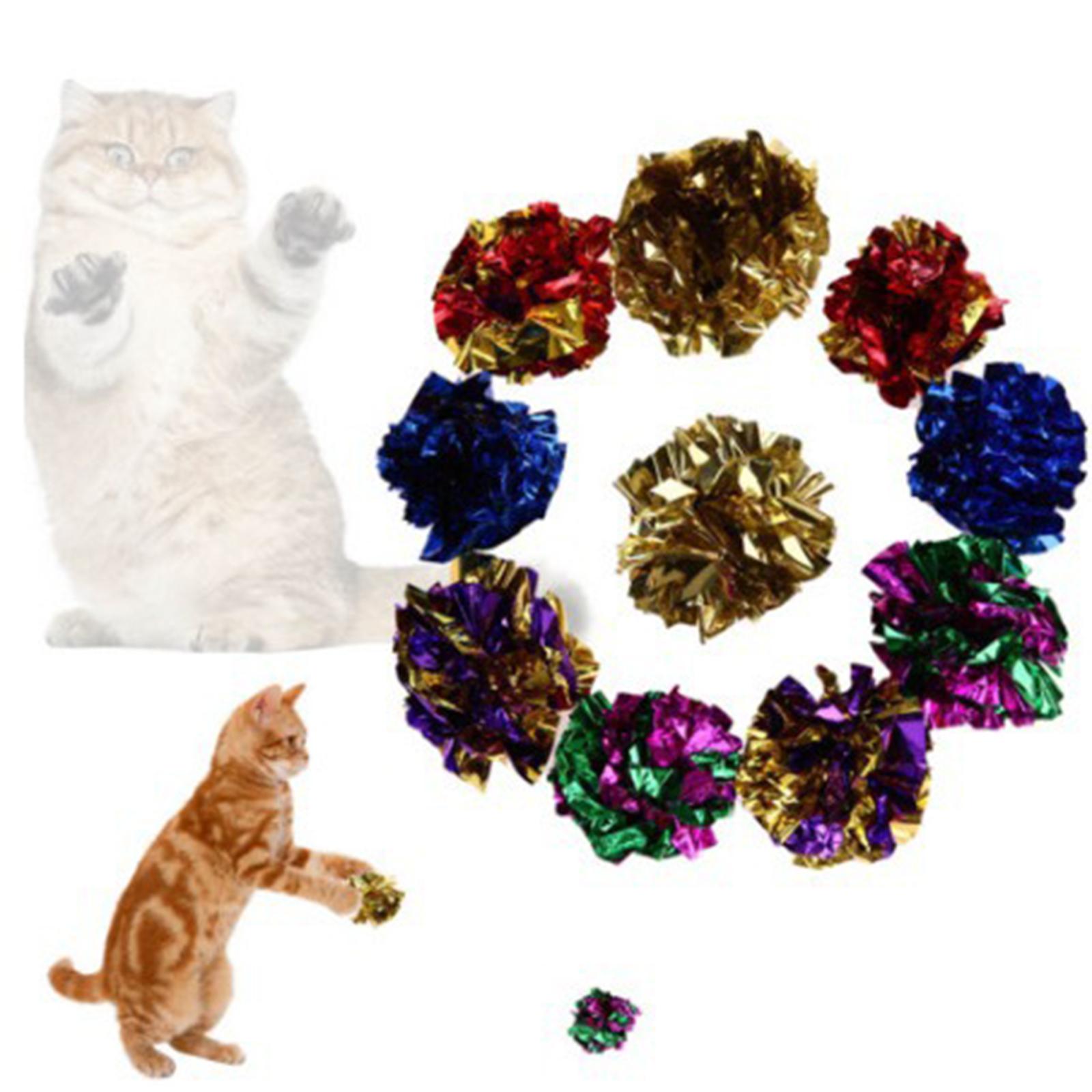 5Pcs Cats Ball Cats Toy Kitten Toy Crinkling for Cats Teething Chewing Ball Crinkling for Cats to Exercise Gift
5Pcs Cats Ball Cats Toy Kitten Toy Crinkling for Cats Teething Chewing Ball Crinkling for Cats to Exercise Gift