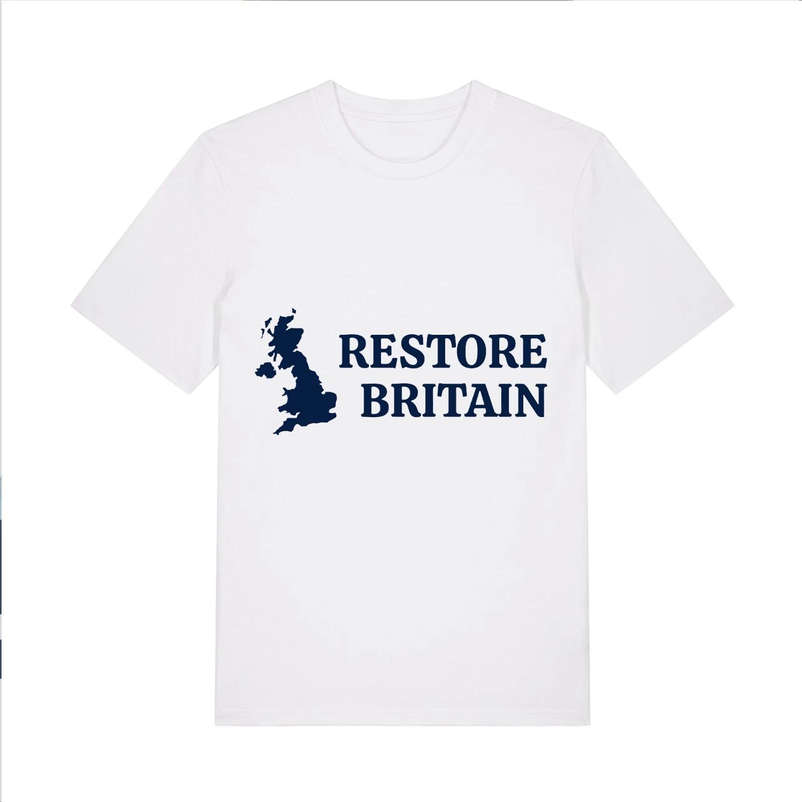 Restore Britain - Unisex T-Shirt -Political Humour 3XL
Restore Britain - Unisex T-Shirt -Political Humour 3XL