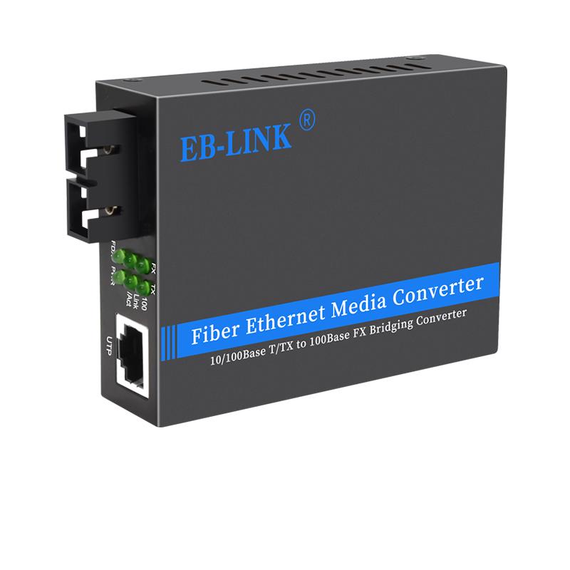 EB-LINK 100M Fiber Optic Transceiver
EB-LINK 100M Fiber Optic Transceiver