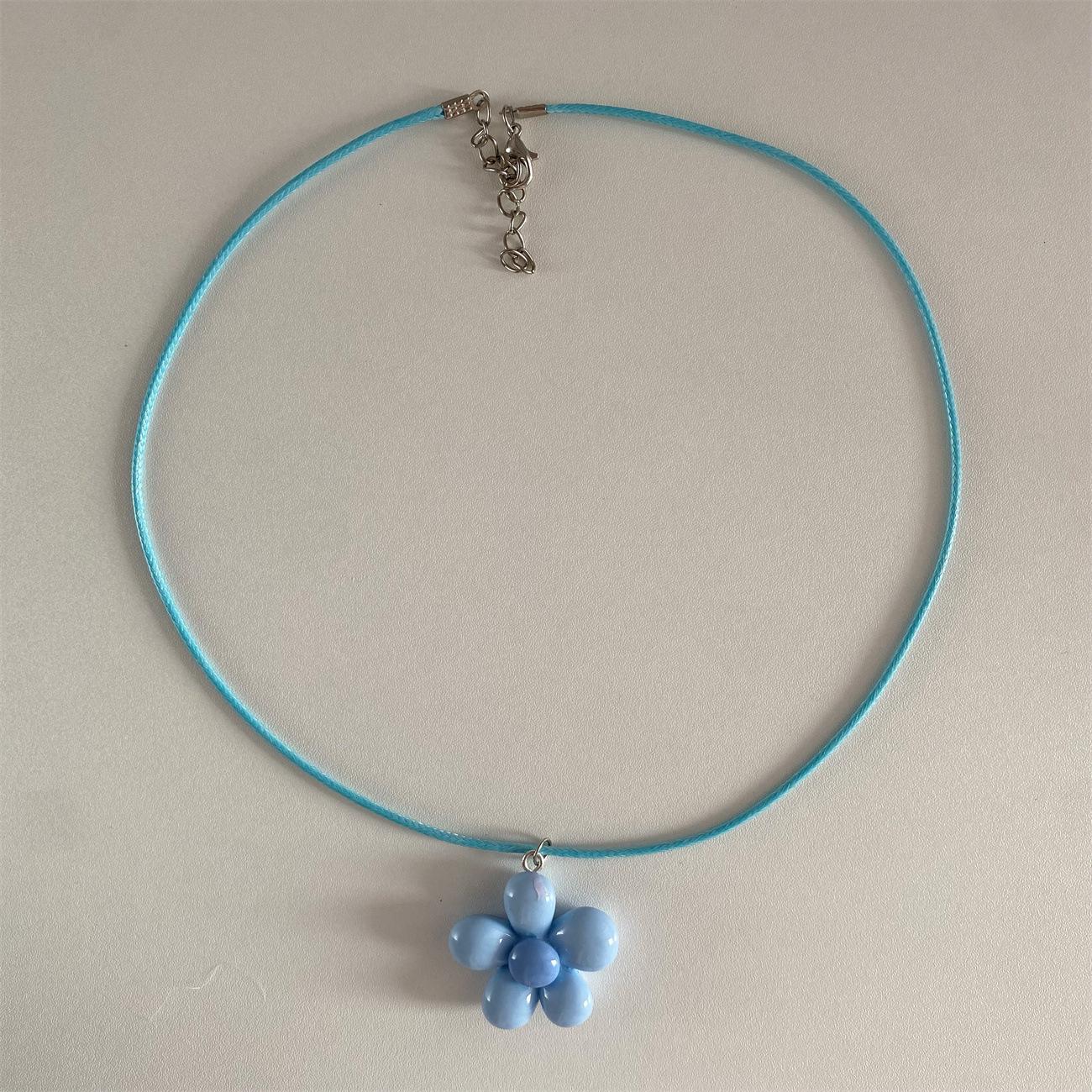 LATS Sweet Colorful Flower Pendant Necklace for Women Girl Floral Design Rope Chain Chokers Fashion Jewelry Gift
LATS Sweet Colorful Flower Pendant Necklace for Women Girl Floral Design Rope Chain Chokers Fashion Jewelry Gift