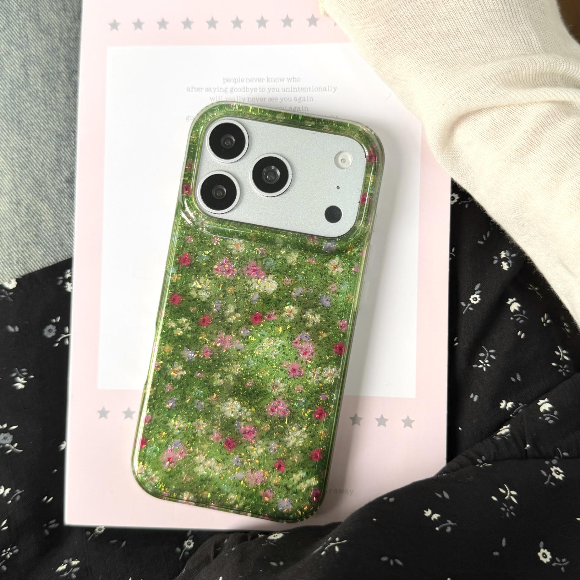Spring Fresh Glitter Green Flower iPhone Case - Fits iPhone 16, 17 Pro Max, 15 Pro, 14 iPhone 14 Pro Max
Spring Fresh Glitter Green Flower iPhone Case - Fits iPhone 16, 17 Pro Max, 15 Pro, 14 iPhone 14 Pro Max