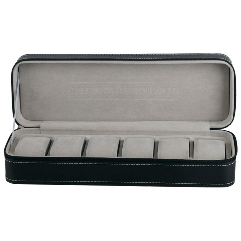 Portable Dust Proof Multi-Functional Display Box Container Case Zipper Watch Box Storage Case
Portable Dust Proof Multi-Functional Display Box Container Case Zipper Watch Box Storage Case