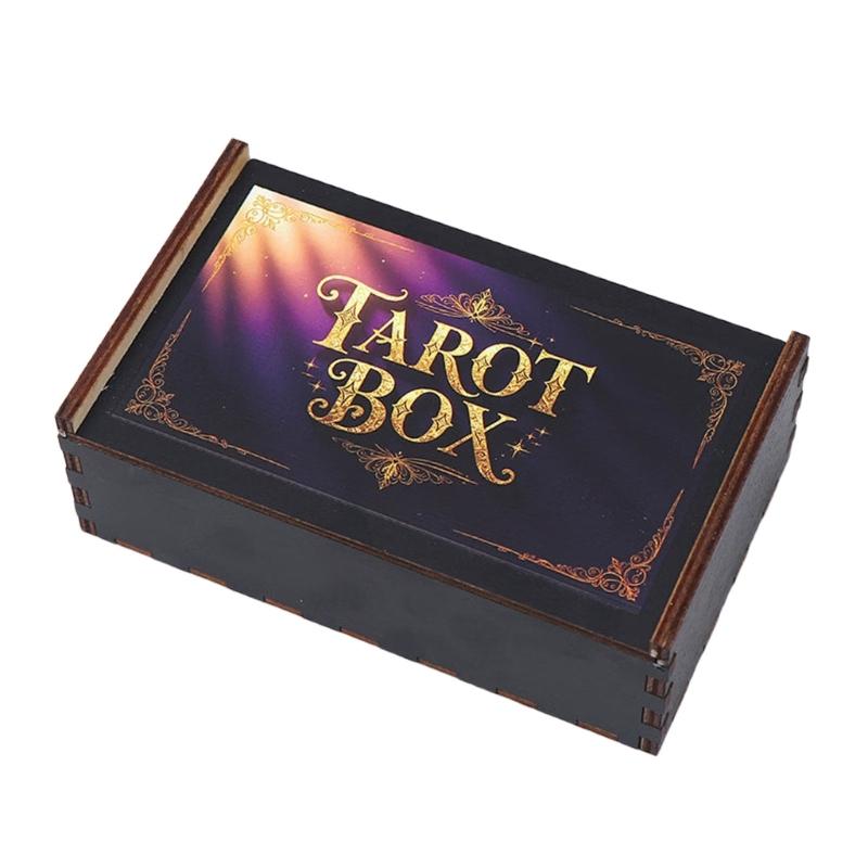 Multipurpose Wooden Slide Box Push Pull Tarots Card Box Playings Tarots Container Jewelry Storage Case
Multipurpose Wooden Slide Box Push Pull Tarots Card Box Playings Tarots Container Jewelry Storage Case