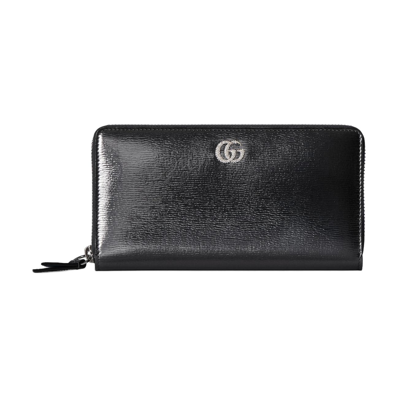 Gucci GG Marmont Two-Tone Crystal-Embellished Leather Wallet Women Wallet Black 854696-AAFV2-1154 Basic Set (Bag+Dust Bag)
Gucci GG Marmont Two-Tone Crystal-Embellished Leather Wallet Women Wallet Black 854696-AAFV2-1154 Basic Set (Bag+Dust Bag)