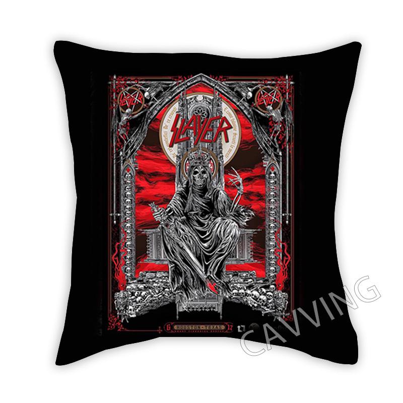 Slayer Rock Band 3D Print Polyester Decorative Pillowcases Throw Pillow Cover Square Zipper Pillow Cases Gift Pillowcases P01
Slayer Rock Band 3D Print Polyester Decorative Pillowcases Throw Pillow Cover Square Zipper Pillow Cases Gift Pillowcases P01