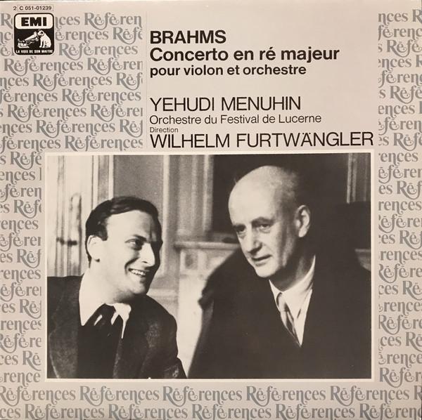 LP Record YEHUDI MENUHIN WILHELM FURTWNGLER Brahms Concerto In D Major 2C05101239 LA VOIX DE SON 1950 France Classical Used
LP Record YEHUDI MENUHIN WILHELM FURTWNGLER Brahms Concerto In D Major 2C05101239 LA VOIX DE SON 1950 France Classical Used